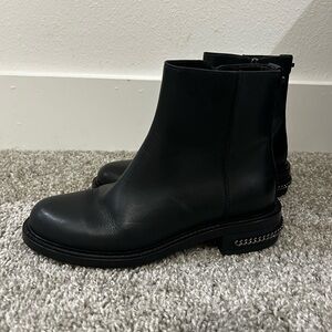 Aquatalia Black Ankle Boots
